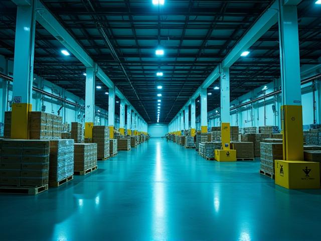 Warehouse safety and precision logistics handling